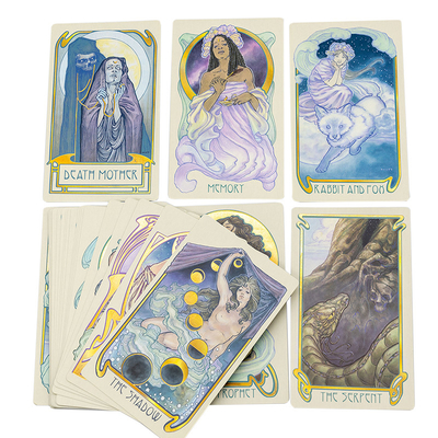 satın al OEM ODM Baskı Logo Tarot Kartları Onay CDR PSD Özel Tasarım online manufacture