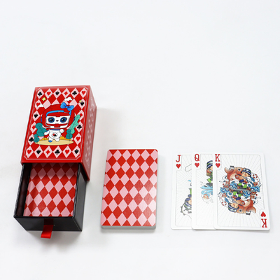 satın al Çevre dostu masa poker eğlencesi için özel baskı kumarhane kartları online manufacture