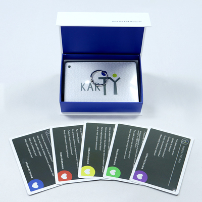 satın al Özelleştirilmiş Logo UV Yüzey Finishing İlk Randevu Kart oyunu garip erkekler ve kadınlar için online manufacture
