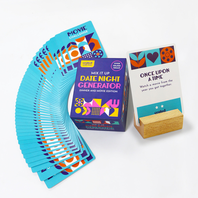 satın al CMYK Renkli Baskı Özel Eğlenceli Mix It Up Date Night Kart Oyunları Erkekler ve Kadınlar İçin online manufacture