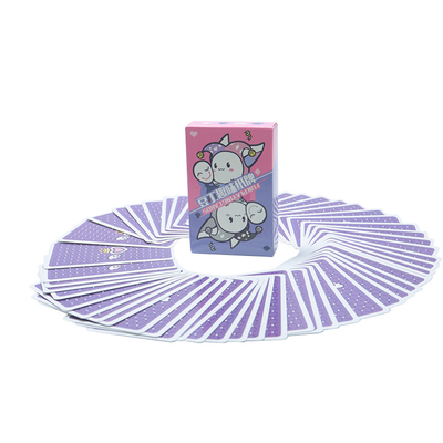 satın al Özel Karikatür Animasyon Kostümleri Cosplay Oyun Kartları Deck Normal Kağıt için Basılmış online manufacture