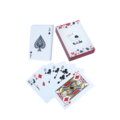 satın al Özel Baskı Çift Paket Yıkanabilir Poker 100% Tüm Plastik Oyun Kartları PVC Su geçirmez online manufacture