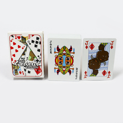 satın al Özel Reklam Kulübü Resmi Poker Oyun Kartları Afrika tarzı basılı kağıt online manufacture