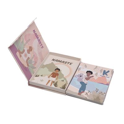 satın al Kağıt Harf Öğrenme Kartları Özel Tasarım Aile Eğitim Yoga duruş kartları online manufacture
