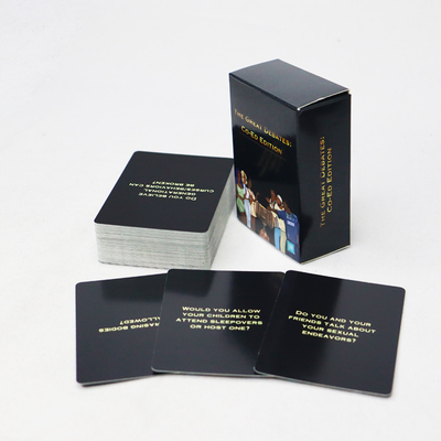 satın al 90g / Deck Özel Büyük Tartışma Oyun Kartı Erkek ve Kadınlar için Özel Logo Kabul İlginç online manufacture