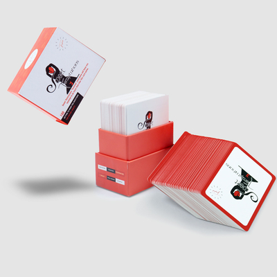 satın al Özel Logo Çift Tarihi Soru Sohbetler Kart Oyunu Kapaklı ve Alt Kutusuyla Yazdırılmış Tatlı Sohbet Oyun Kartı online manufacture
