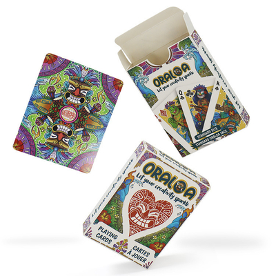 satın al Parlak Ahşap Sanat Kağıdı Özelleştirilebilir Düğün Hediyelik Oyun Kartları Kişiselleştirilmiş Poker Logosu Özel Kağıt Koleksiyonu online manufacture