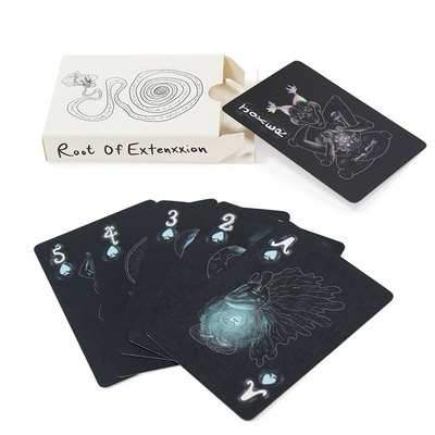 satın al Özel 4 Köşe İşaretlenmiş Sihirli Oyun Kartları Kişiselleştirilmiş Poker Deck online manufacture