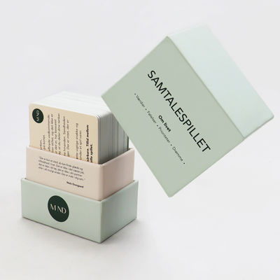 satın al 90g/deck Custom Couple Friend Question Game Cards for Family Challenges Fun Entertainment Playing Cards online manufacture