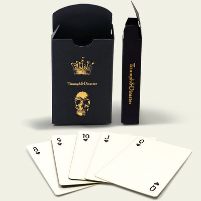 satın al Altın Kenarlı Poker Kartları, Tanıtım ve Oyun Amaçlı 57x87mm Boyutunda Özel Baskılı Oyun Kartları online manufacture