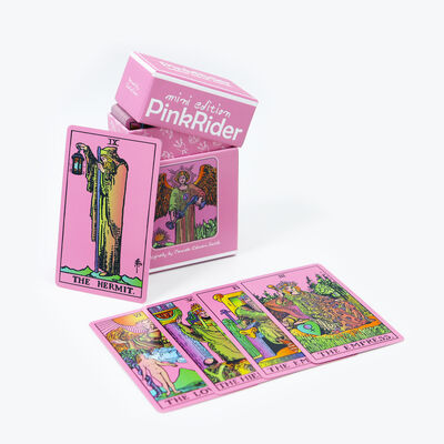 satın al Özel CMYK Baskılı 300-400gsm Kuşe Kağıt Tarot Kartları ve Rehber Kitapçığı online manufacture