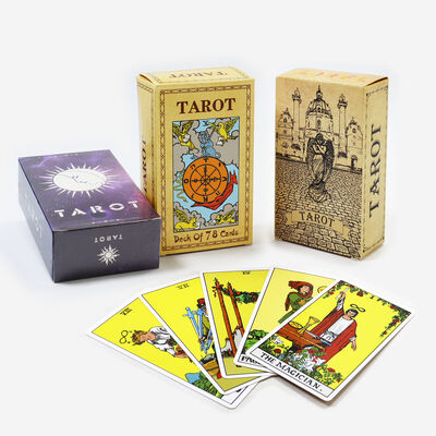 satın al CMYK 4 Renkli Offset Baskı ile Özel Basılmış Yüksek Kalite Tarot Kartları Kahinlik ve Eğlence için online manufacture