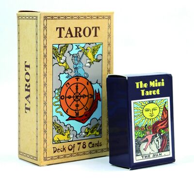 satın al 310gsm Siyah Çekirdekli Kağıt ve Ücretsiz Numune Seçeneği ile Özel Tasarım Yazdırılabilir Tarot Kartları online manufacture
