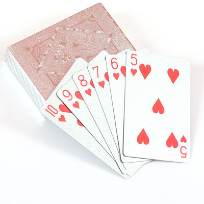 satın al Özelleştirilebilir 54 Taşınabilir Dayanıklı Poker Kartı Taşınabilir Klasik Geri Dönüştürülebilir Lüks Dayanıklı Plastik Poker Kartları online manufacture