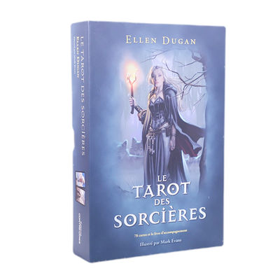 satın al Keten Oracle Tarot Kartı, PMS Renkleri, Manuel Kitaplı Oracle kartlarını yazdırır online manufacture