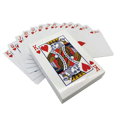 satın al Pvc Özel Oyun Kartları, CMYK Kişiselleştirilmiş Poker Kartları online manufacture