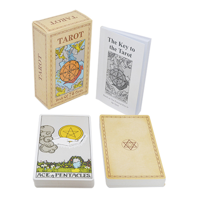 satın al Kılavuz Vernik yüzeyli Özel Baskılı Mini Tarot Kartları online manufacture