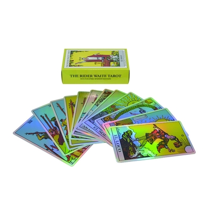 satın al Reklam İçin PMS Renkli Buzlu Yazdırılabilir Tarot Kartları online manufacture