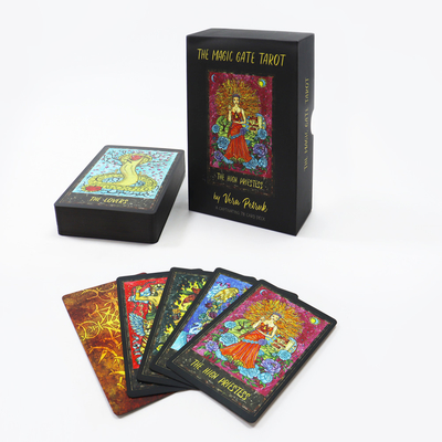 En Çok Satılan Fabrika Özel Baskı Oracle Altın Folyo Deck Yüksek Kaliteli Dayanıklı Kutusuyla Tahta Kartları