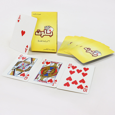 Özel Tasarım Kendi Logo Plastik Poker Deck Oyun Su geçirmez Baskı Dayanıklı PVC Plastik Oyun Kartları