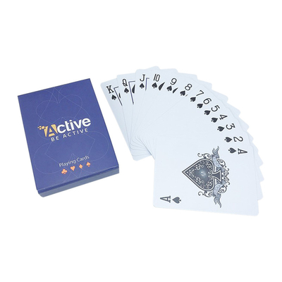 Parlak Laminasyon Poker Chip Kartları 100% PVC Malzemesi Özel Kuveyt Plastik Kartları