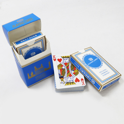 Kart Oyunu Özel Etiketli İki Deck Kart Oyunu Kutusuyla