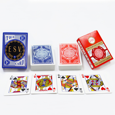 Huangpu Limanı'nda Eğlence Aktiviteleri İçin Özel Alman Siyah Merkezi Kağıt Poker Güvertesine