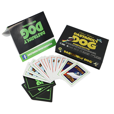 Özel basılı kağıt 90g / Deck Yatak Odası Komuta Oyun Kartları Çift Eğlence Üretimi