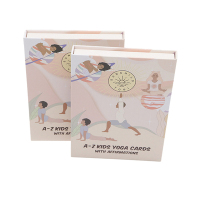 AI Sanat Yapısı Biçimi Çocuklar için Özel Yoga Kartları Eğitim ve Eğlenceli Tasarımlar Öğrenmek