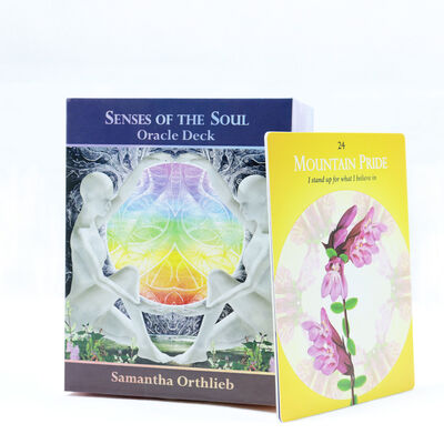 Kişiselleştirilmiş Kullanım İçin Özel Boyut Kabul Edilen, Çevre Dostu Oracle Tarot Kartları