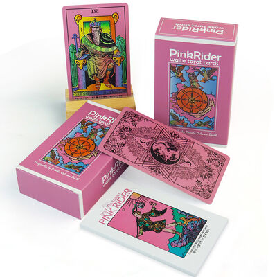 Yetişkinler için rehberli özel tasarımı çevre dostu basılabilir Tarot kartları