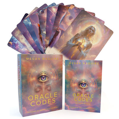 Çevre Dostu Tamamen Özelleştirilebilir Dayanıklı Parlak Kaplama Toptan Satışa Yazdırılabilir Tarot Kartları