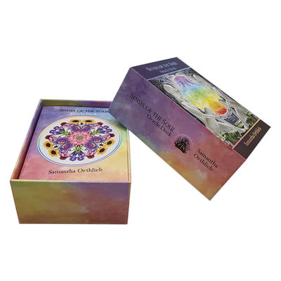 Büyük Boy Yazdırılabilir Tarot Kartları 70*120mm Çift Taraflı Tam Renkli