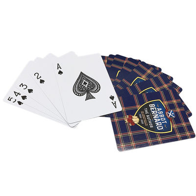 Laminasyon Yuhua Profesyonel Poker Oyun Kartları Özel Logo
