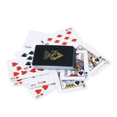 Özel Baskılı Suya Dayanıklı Plastik Oyun Kartları PVC Poker Kartı